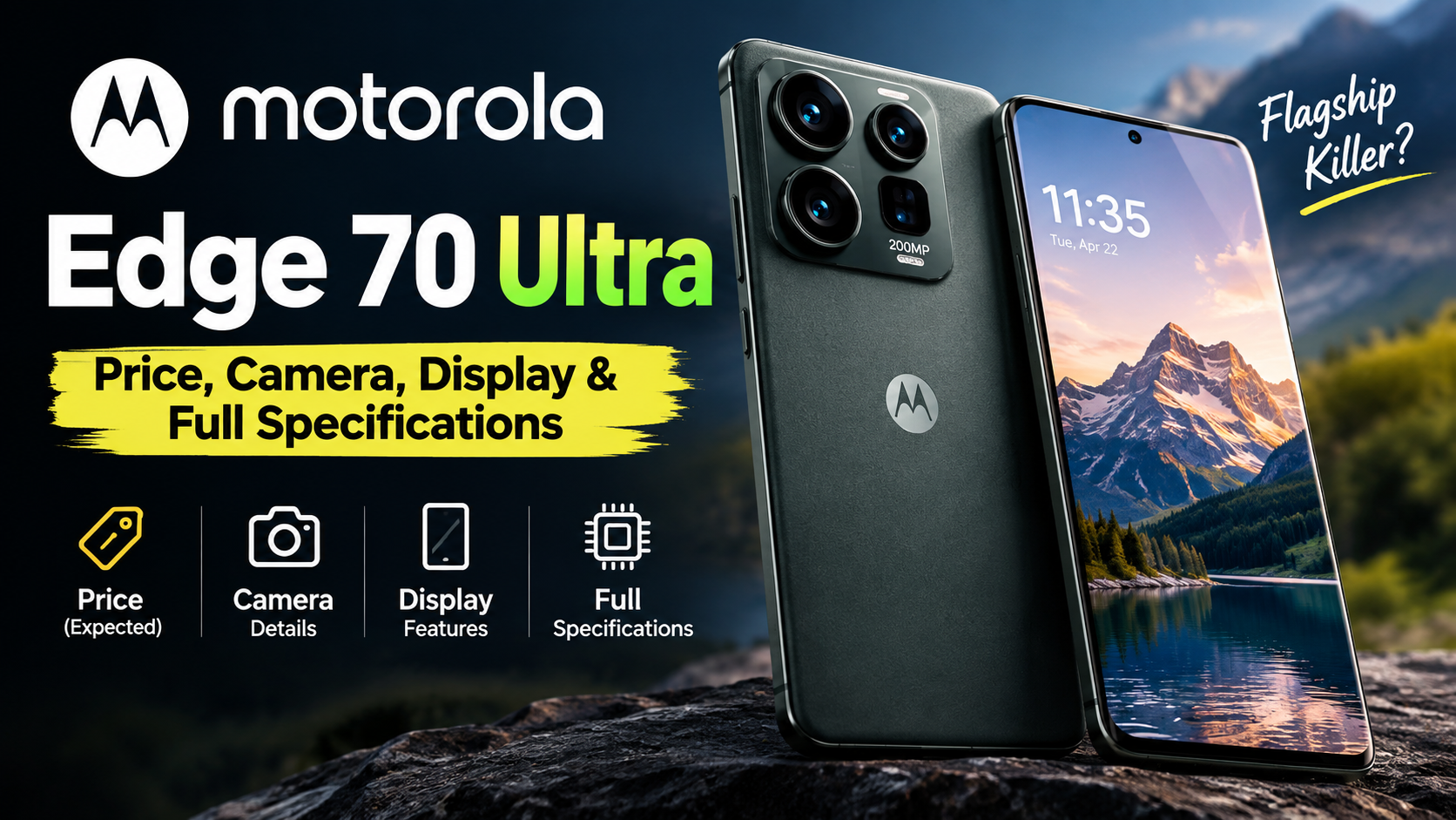 Motorola Edge 70 Ultra Price, Camera, Display & Full Specifications